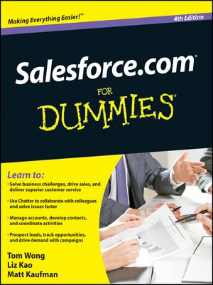 cover image of Salesforce.com For Dummies